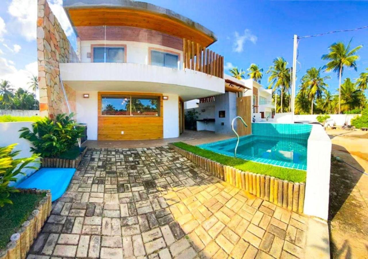 Casa Em Condominio Praia Do Patacho Porto de Pedras Luaran gambar